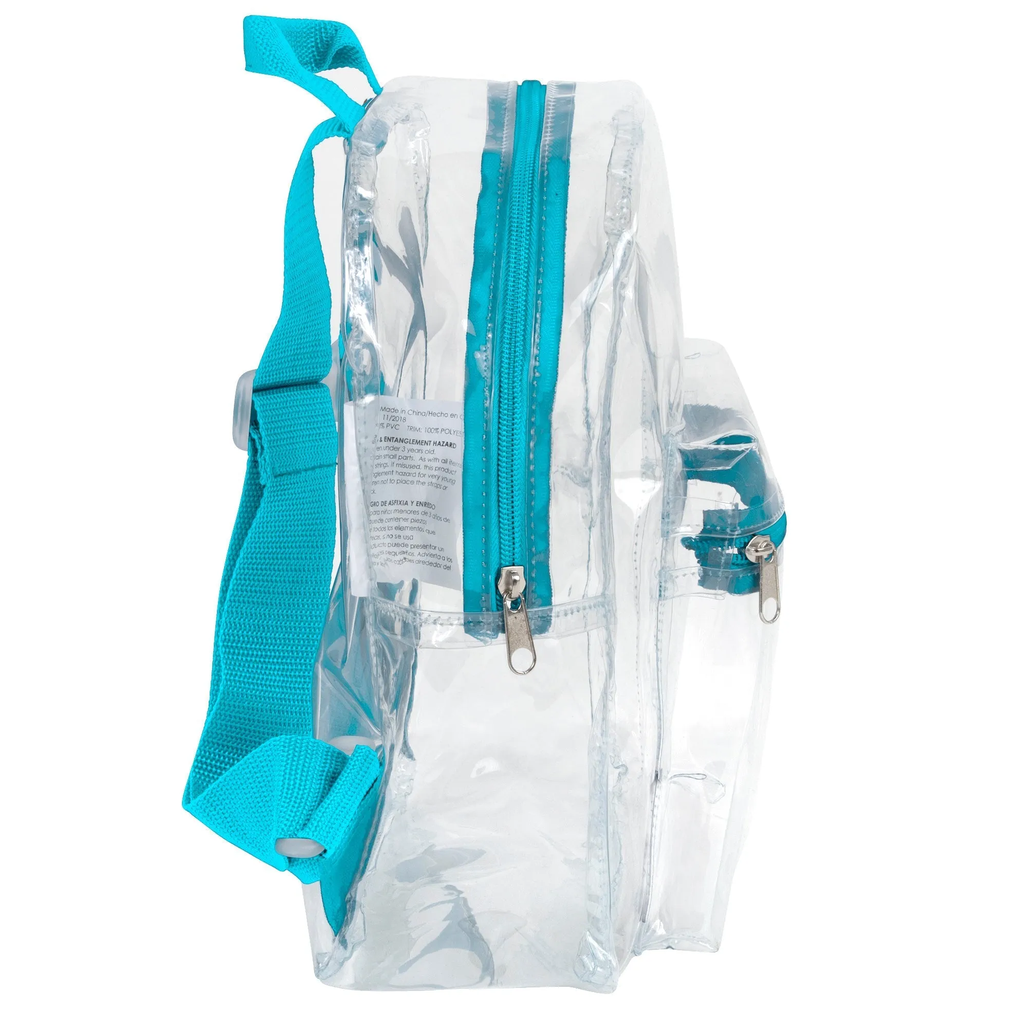 Trailmaker Clear Mini Backpack - Aqua