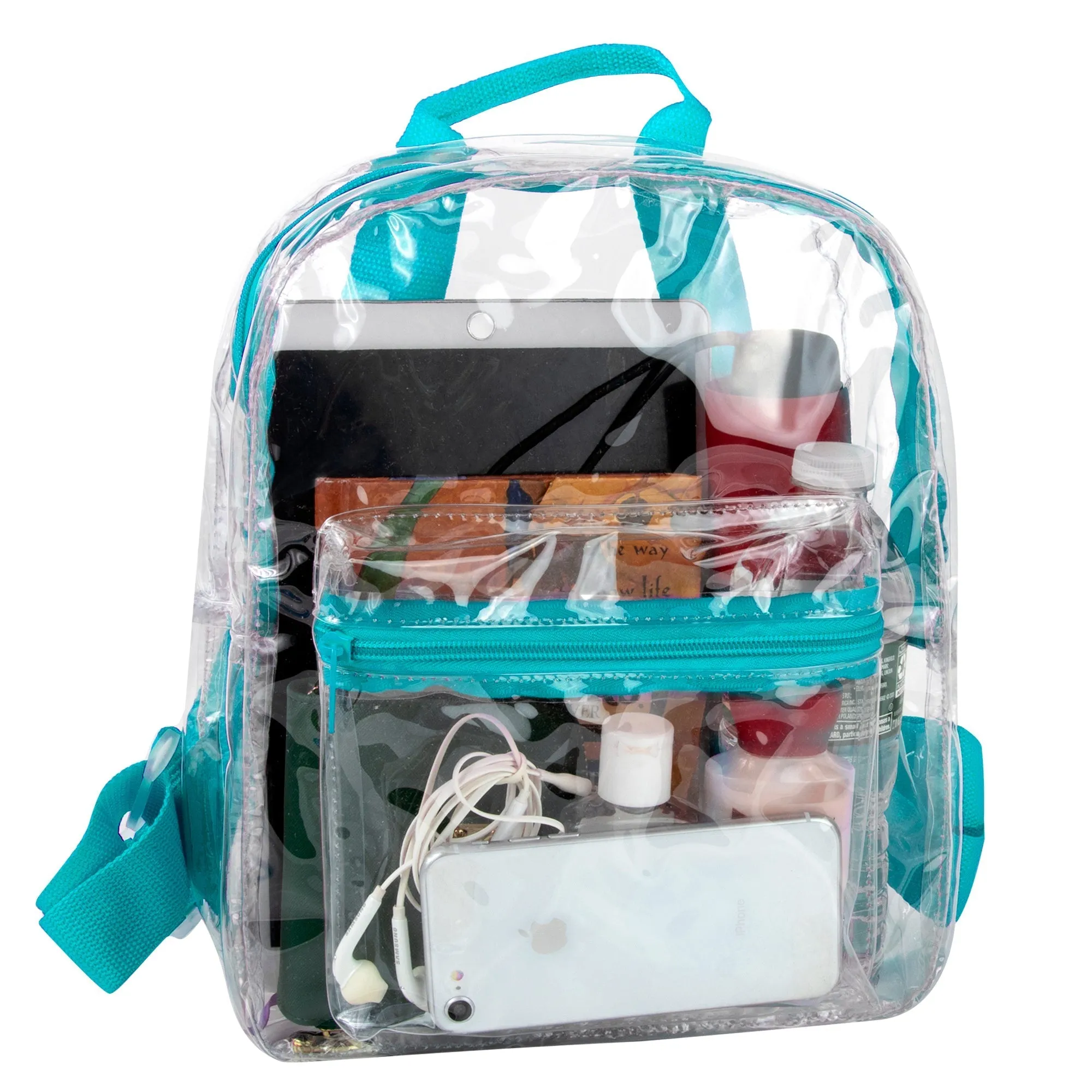 Trailmaker Clear Mini Backpack - Aqua