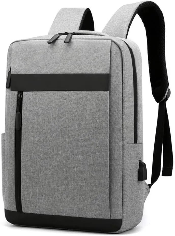Travel Laptop Carry on Backpack for Women Men, Laptop Backpack, with Port for Business(Black)
