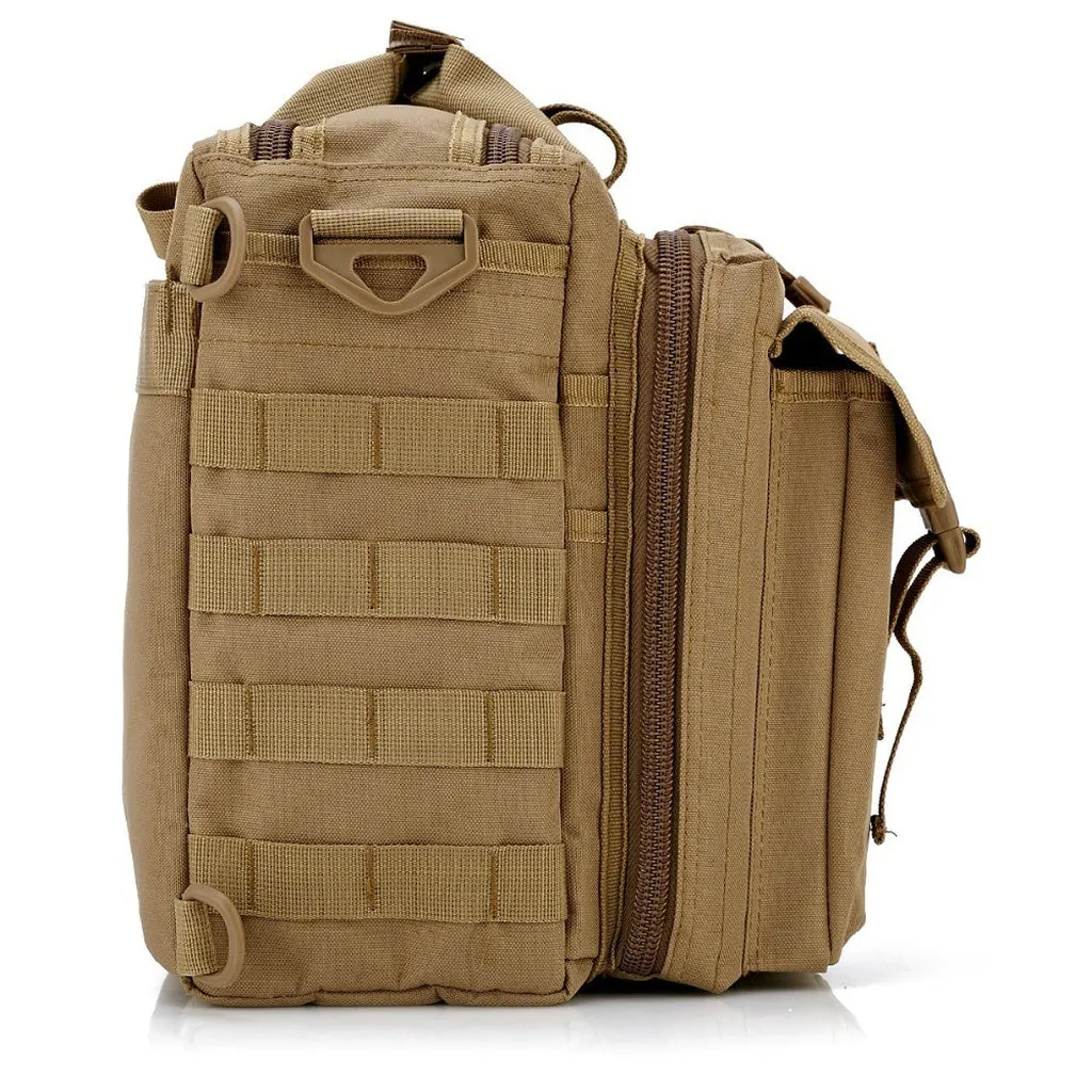 Traveler's Tactical Military Men Bag Shoulder Bags Molle Style Outdoor Sport Rucksack Laptop Camera Mochila Military Messenger man bag