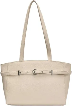 Trendy Y2k Tote Bag for Women 2025 Large Casual Shoulder Bags PU Leather Buckle Belt Handbags Top Handle Work Purses