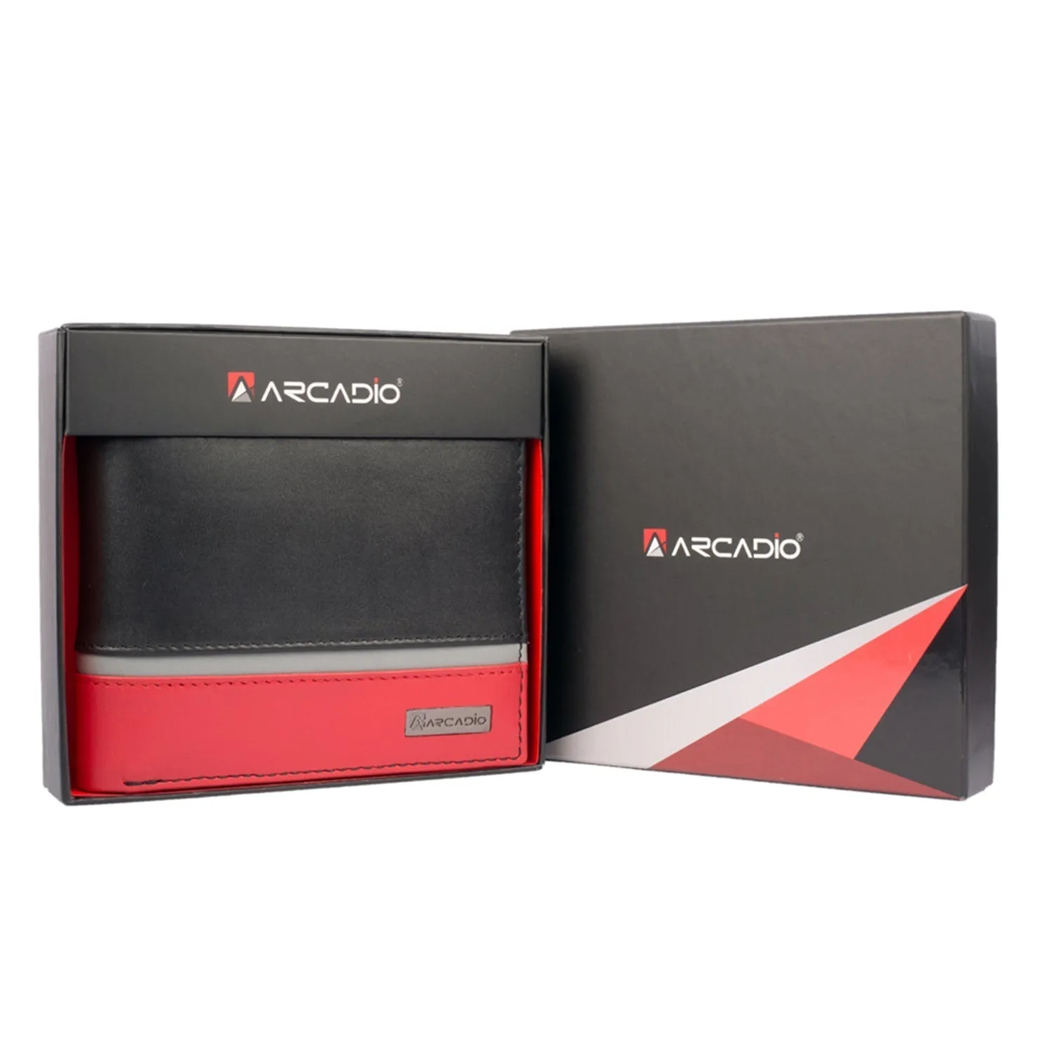 TRIPLE TREAT Triple Toned Leather Wallet ARW1008MT