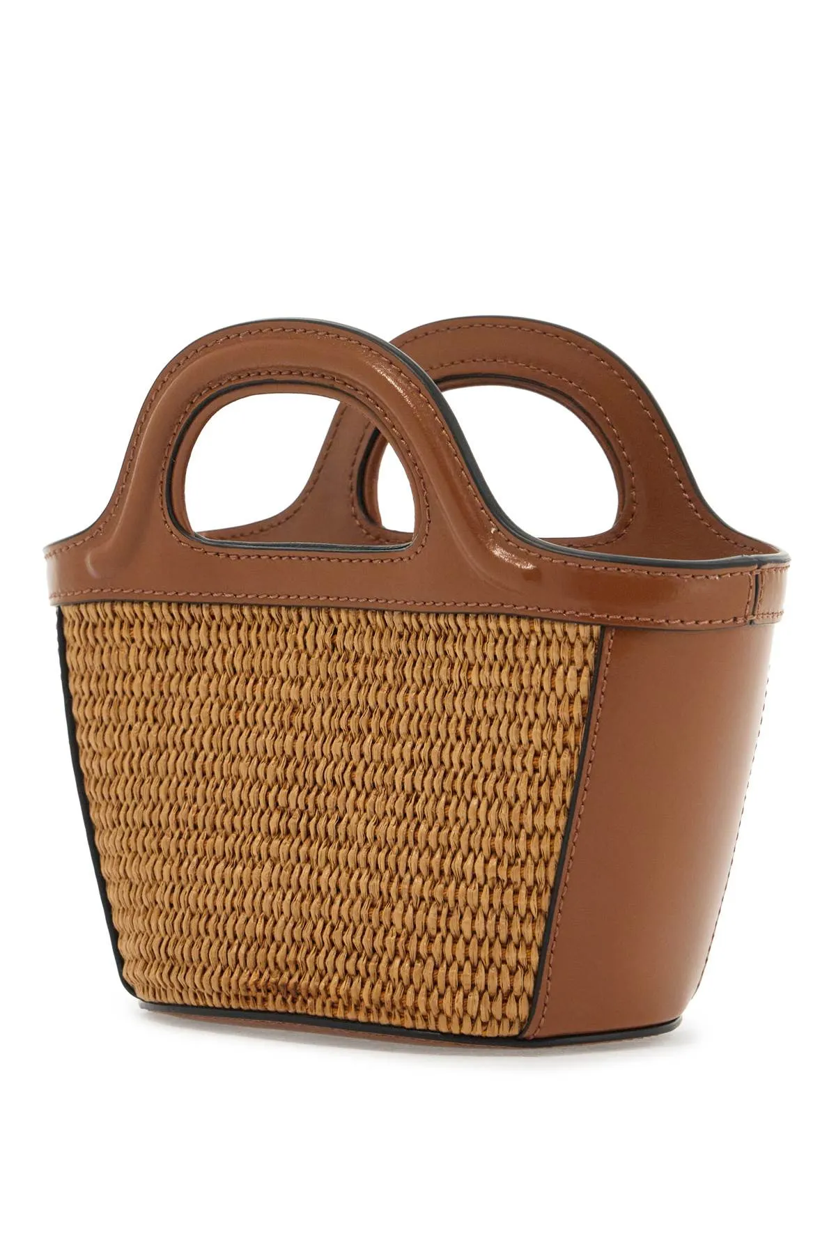 tropicalia micro bucket bag BMMP0067Q0P3860 RAW SIENNA