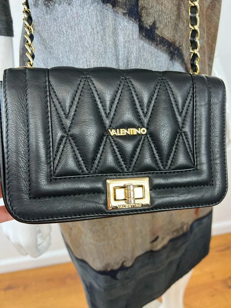 VALENTINO BY MARIO VALENTINO BEATRIZ QUILTED LEATHER CROSSBODY