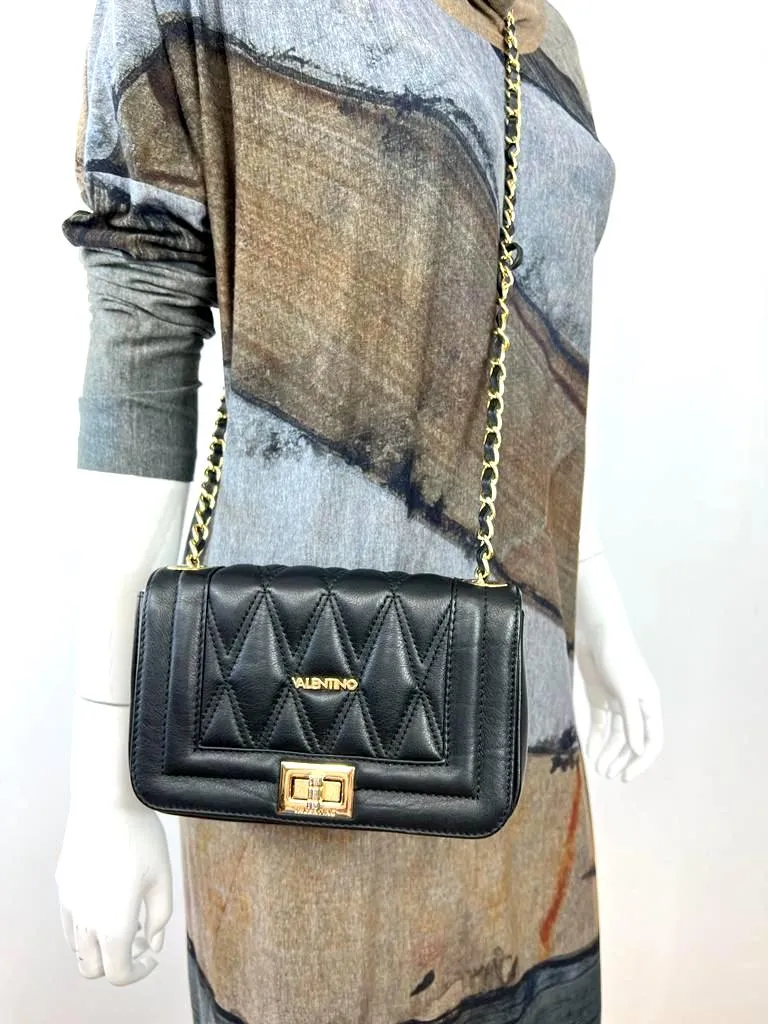 VALENTINO BY MARIO VALENTINO BEATRIZ QUILTED LEATHER CROSSBODY