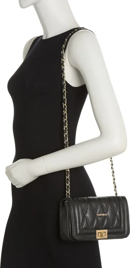 VALENTINO BY MARIO VALENTINO BEATRIZ QUILTED LEATHER CROSSBODY