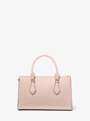 Valerie Small Pebbled Leather Satchel | 55606