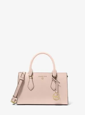 Valerie Small Pebbled Leather Satchel | 55606