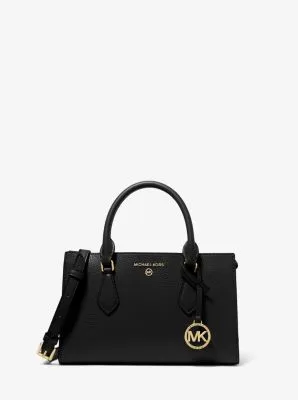 Valerie Small Pebbled Leather Satchel | 55606