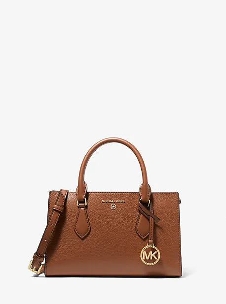 Valerie Small Pebbled Leather Satchel | 55606