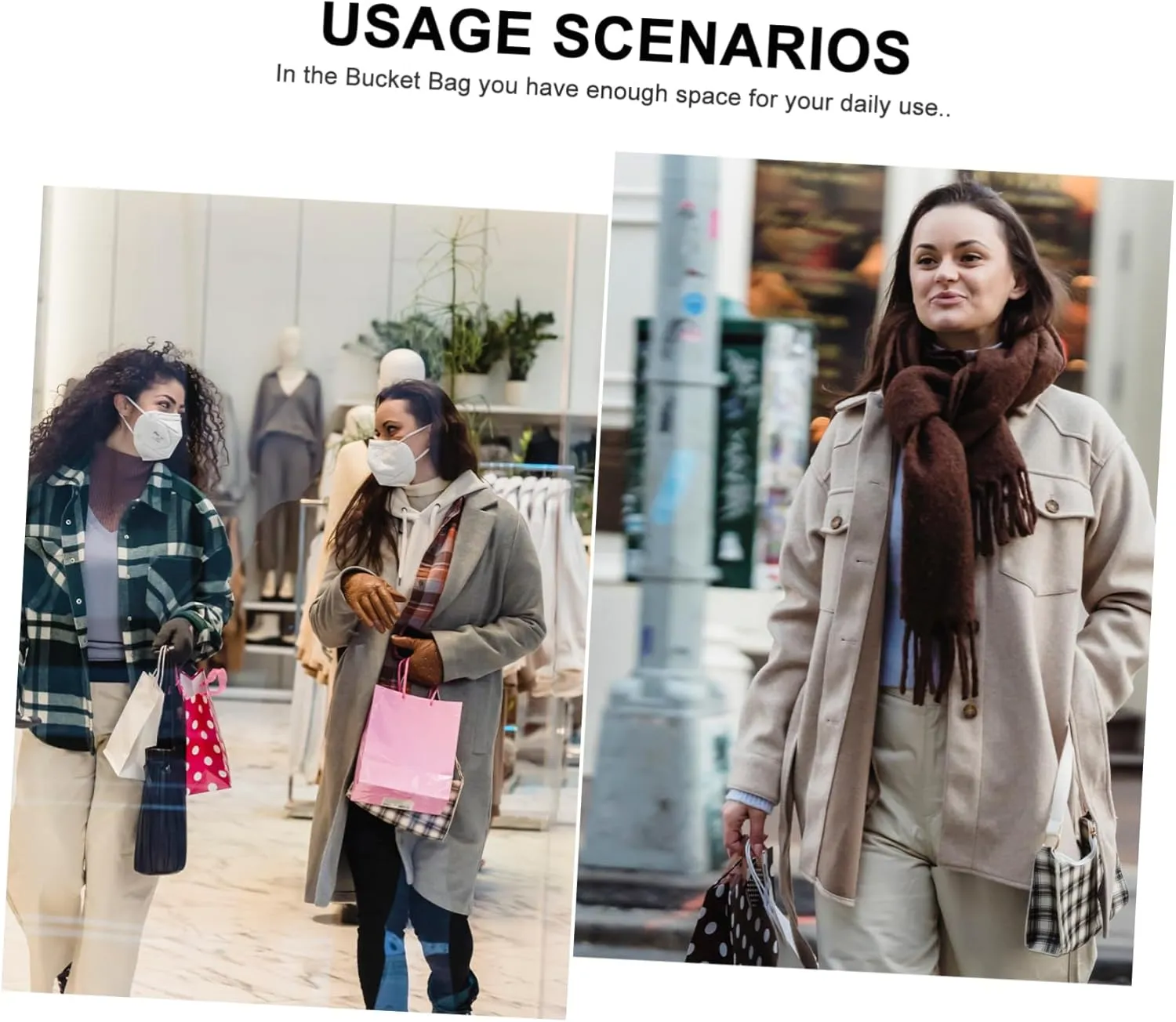 VALICLUD Pack of 3 Women's Shoulder Bags Sash Bags for Women for Hanging Cute Shoulder Bags Shoulder Bags for Girls Funny Pig Chain Bag Shopping Bag Small Round Bag Wild, Rosax2st, briefcase
