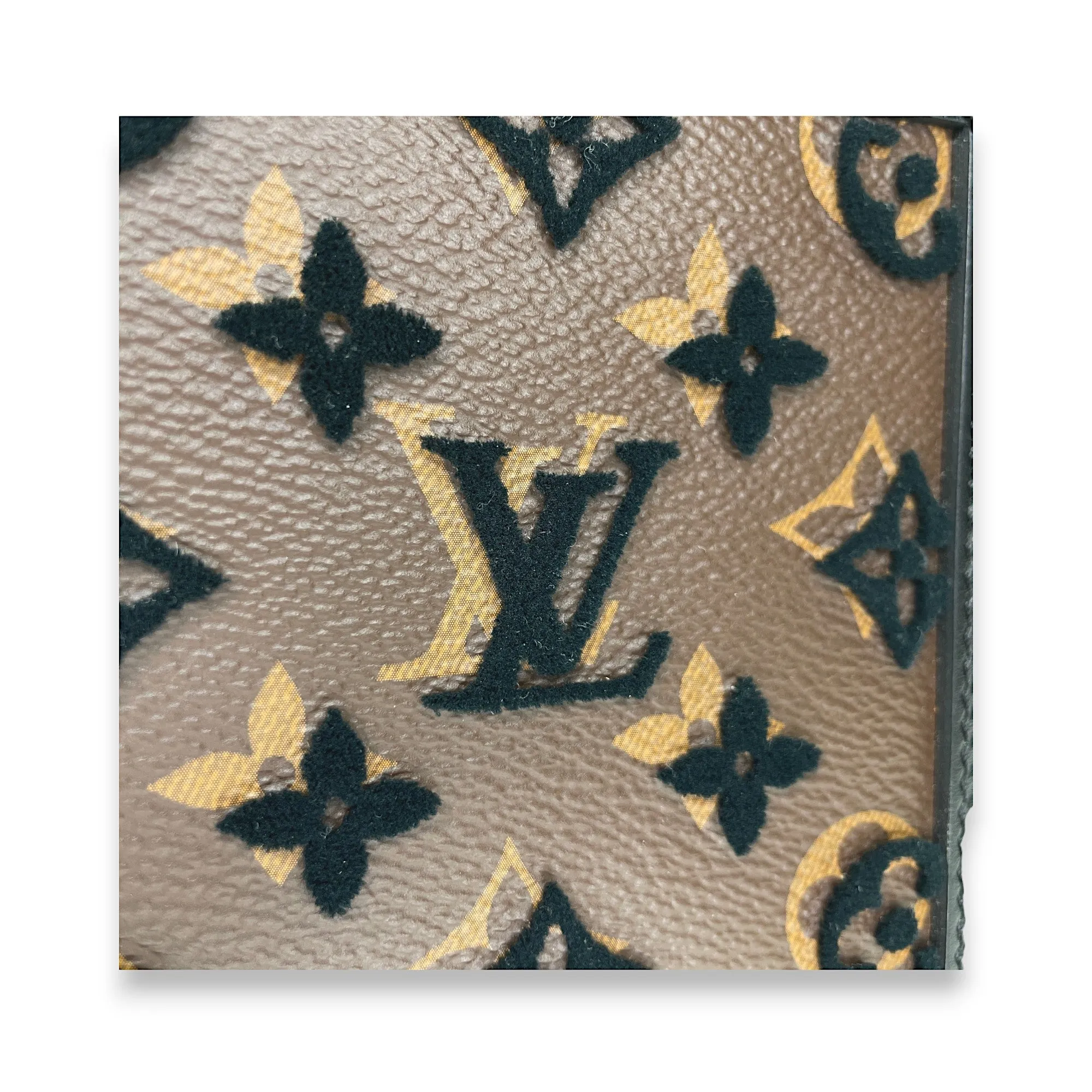 Vertical Soft Trunk Crossbody bag in Monogram Coated Canvas, Lacquered Metal Hardware