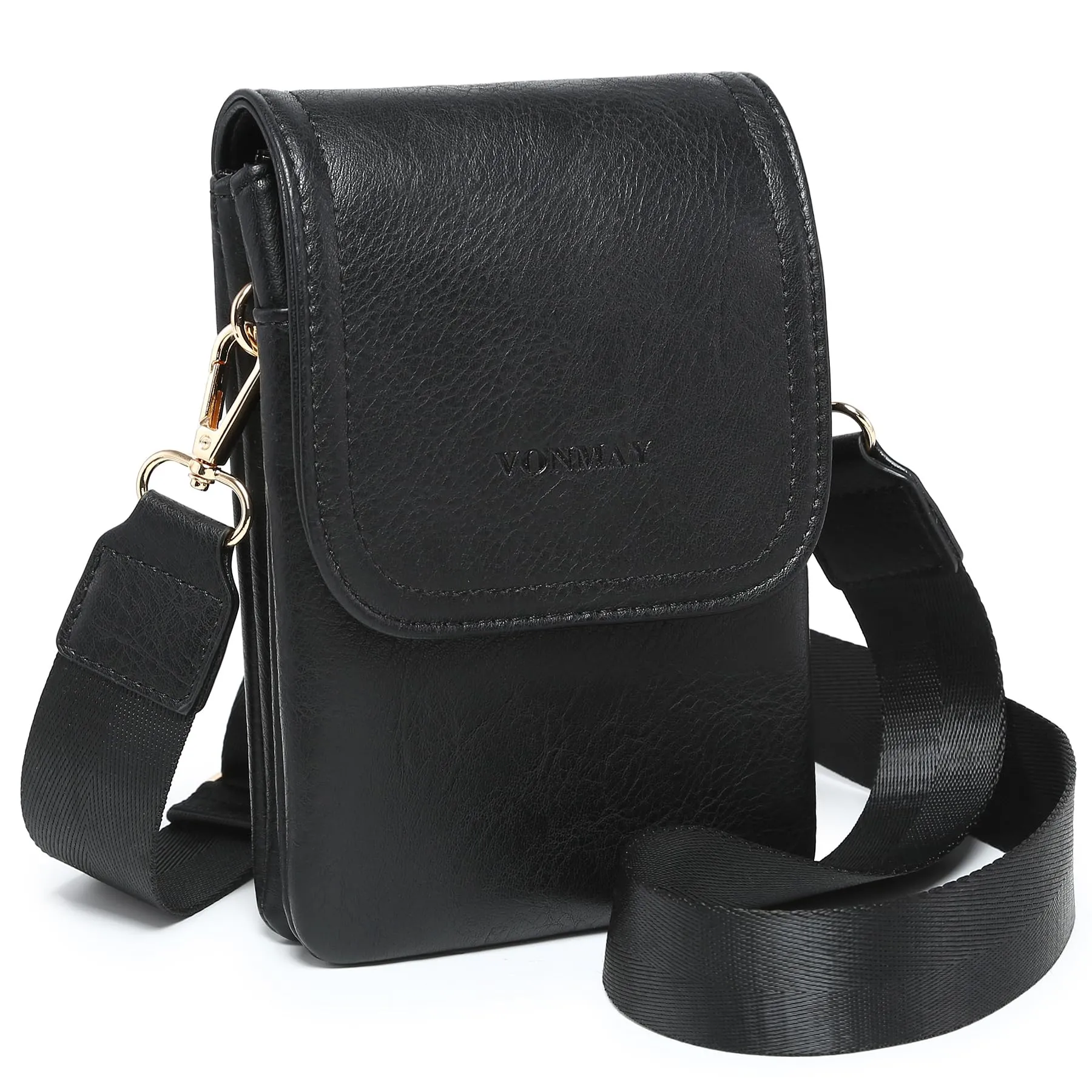 VONMAY Small Crossbody Bags for Women Lightweight Phone Wallet Purses Handbags Wide Strap Cross Body Purse