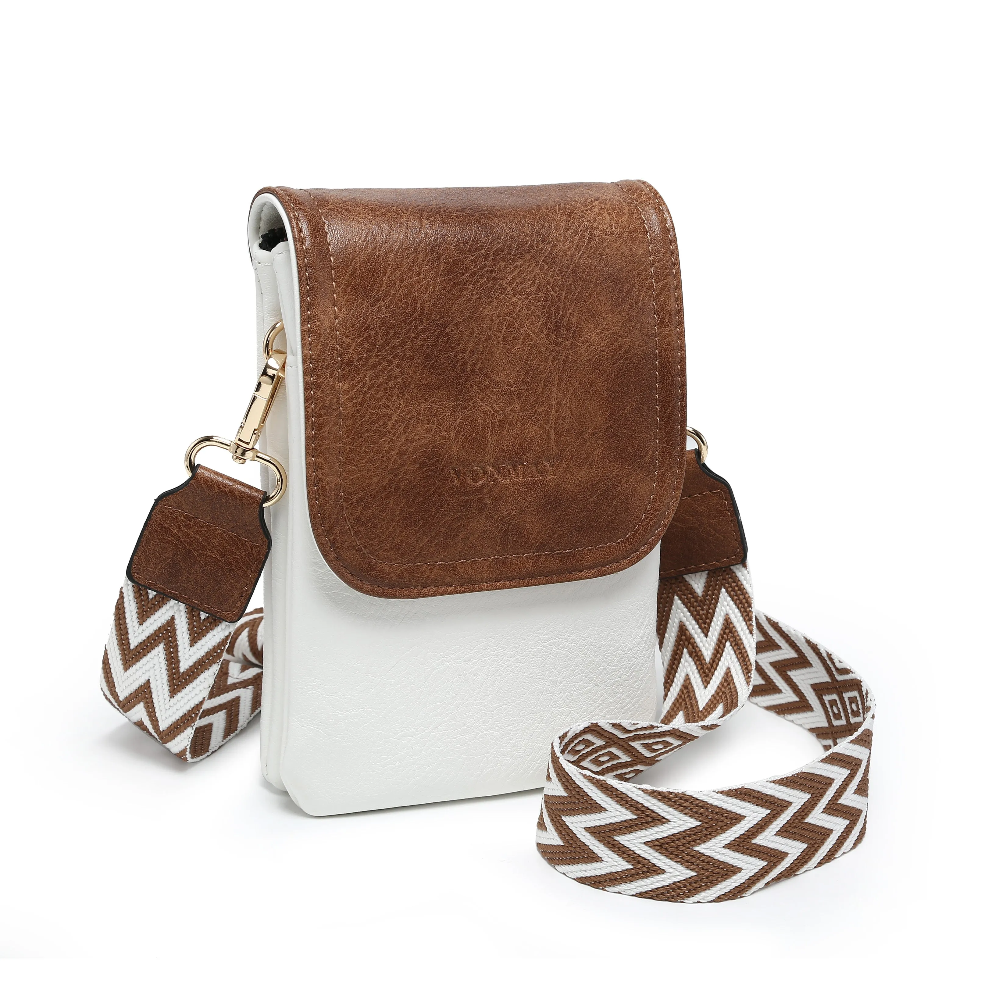 VONMAY Small Crossbody Bags for Women Lightweight Phone Wallet Purses Handbags Wide Strap Cross Body Purse