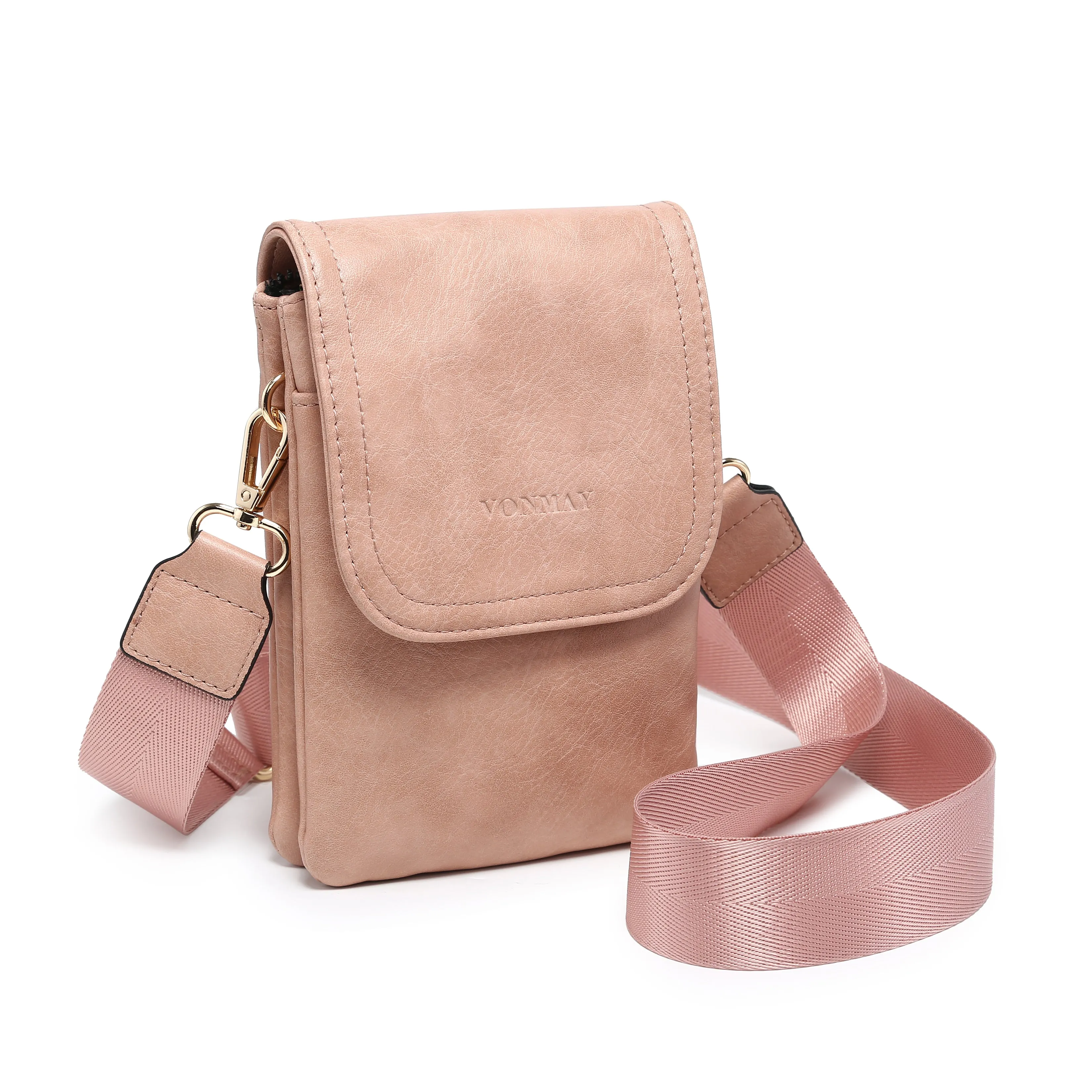 VONMAY Small Crossbody Bags for Women Lightweight Phone Wallet Purses Handbags Wide Strap Cross Body Purse