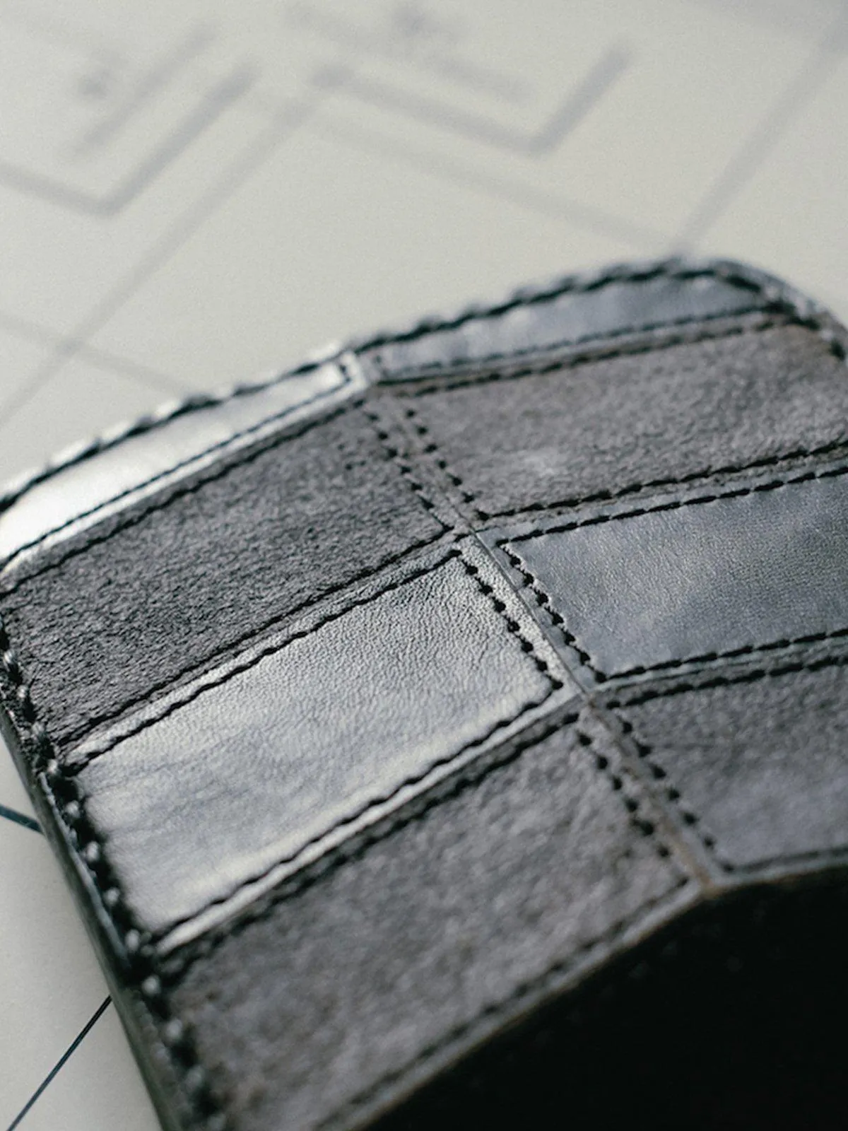 Voyej Vessel II Vestigial Shades Of Black Short Wallet