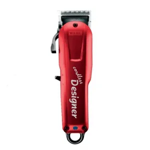 Wahl Cordless LI-ION Designer Clipper RED