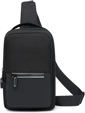 Waterproof Sling Bag Crossbody Backpack for Men Women Sling Backpack Hiking Travel Multipurpose Cross Body Chest Bag