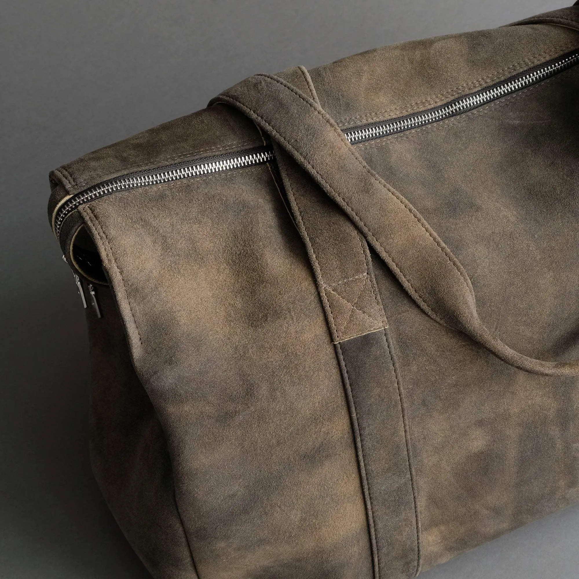 Weekender Tina From Walnut Goatskin Suede