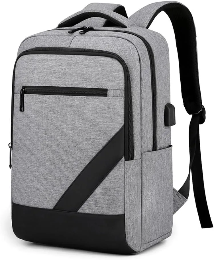 With Charging Port Casual Daypack for Work, Business, College(D)
