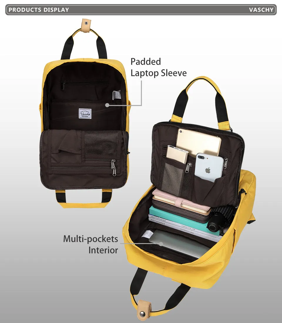 Women Backpack Casual 15 inch Laptop Backpack for Women Water Resistant Designer Top Quality Rucksack School Knapsack