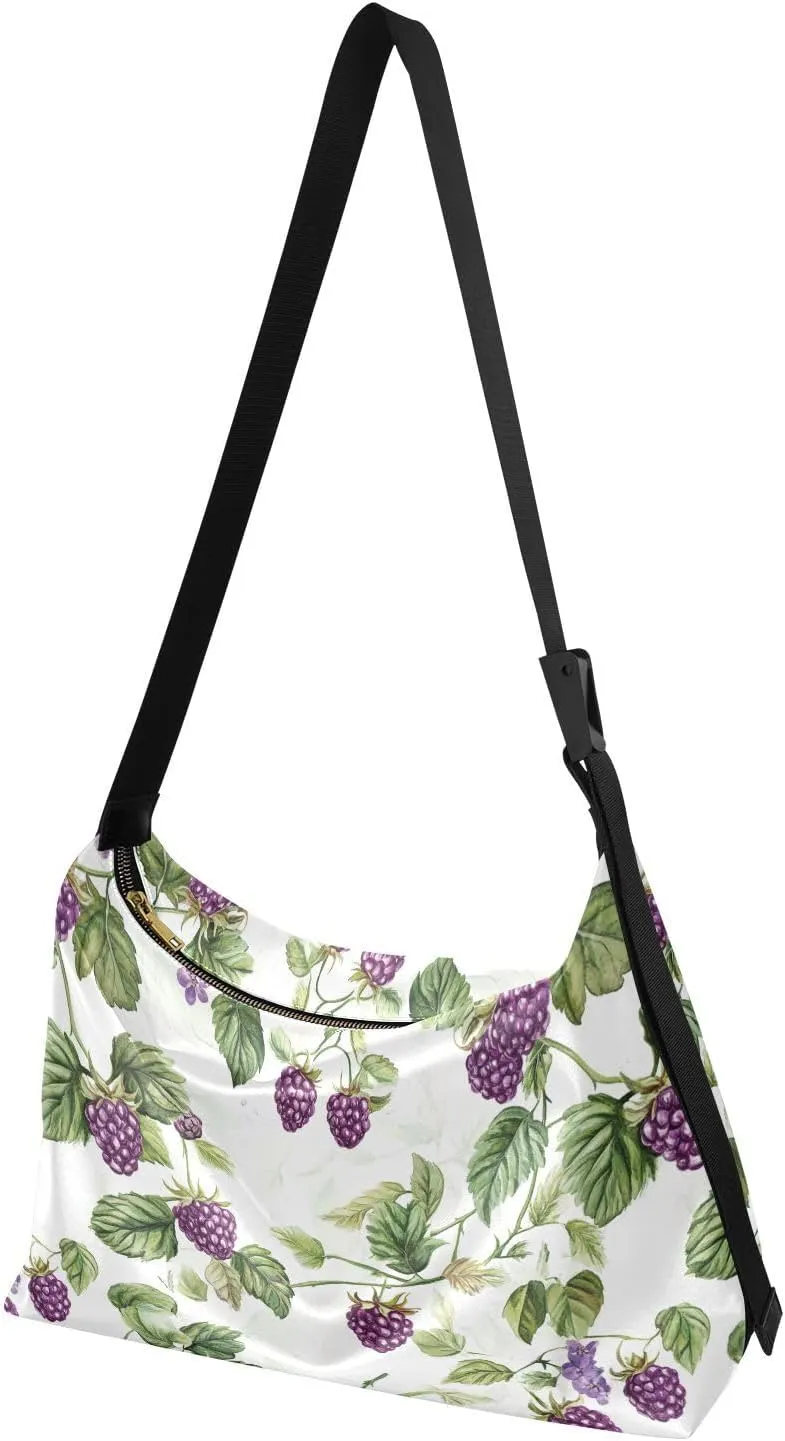 Women Cross Shoulder Bags Trendy Womens Shoulder Bags Side Bag Fresh Serviceberry Fruit