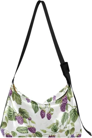 Women Cross Shoulder Bags Trendy Womens Shoulder Bags Side Bag Fresh Serviceberry Fruit
