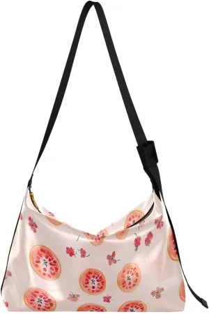 Women Cross Shoulder Bags Trendy Womens Shoulder Bags Side Bag Fresh Serviceberry Fruit