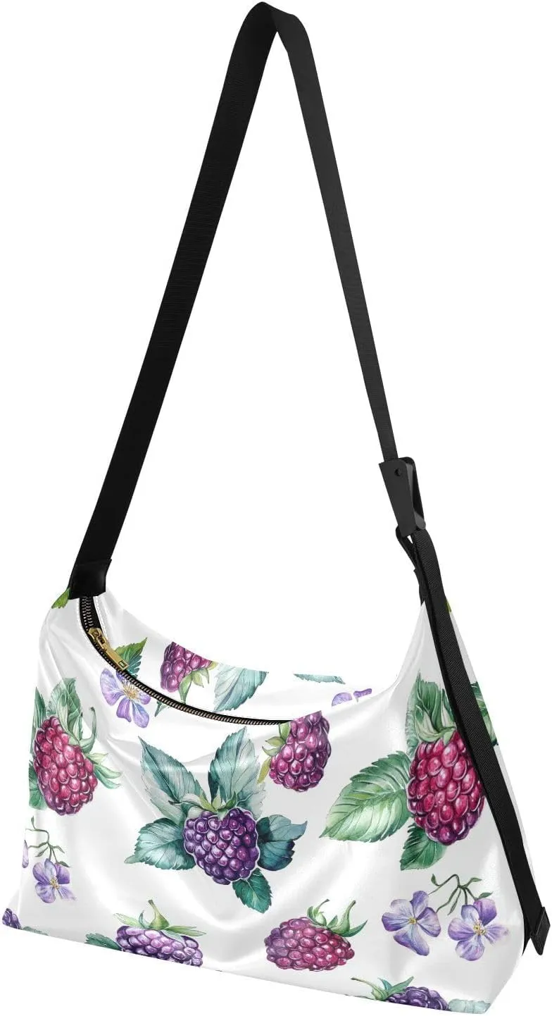 Women Cross Shoulder Bags Trendy Womens Shoulder Bags Side Bag Fresh Serviceberry Fruit