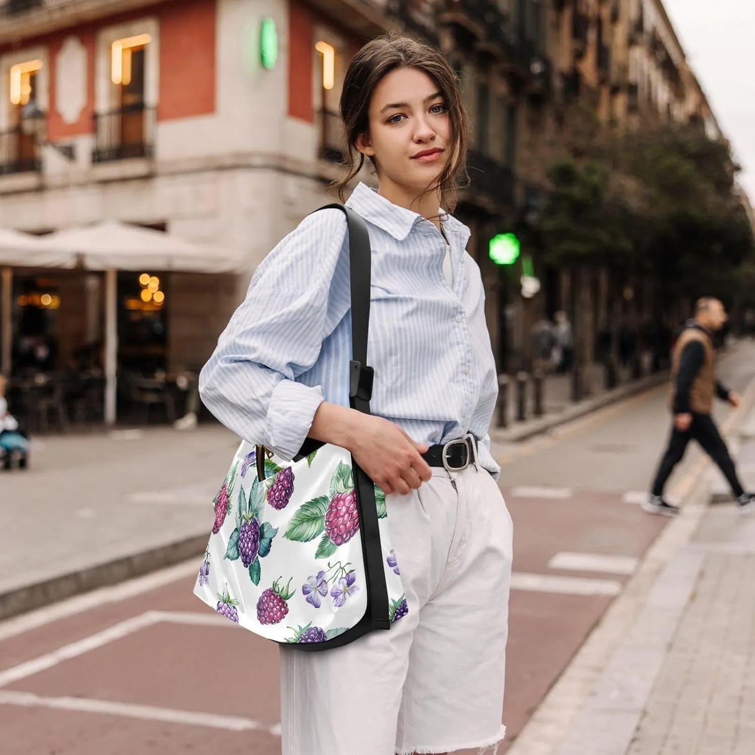 Women Cross Shoulder Bags Trendy Womens Shoulder Bags Side Bag Fresh Serviceberry Fruit