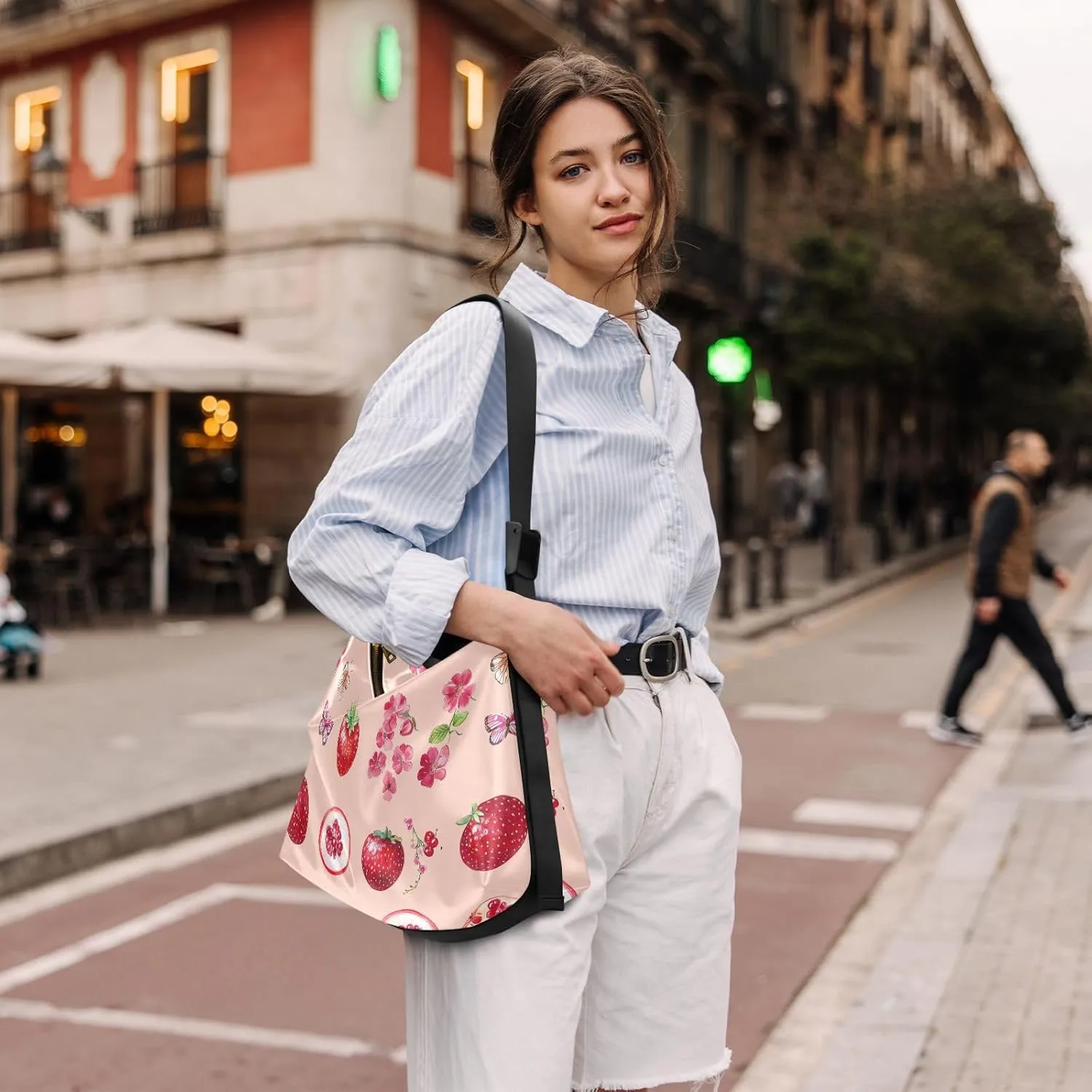 Women Cross Shoulder Bags Trendy Womens Shoulder Bags Side Bag Fresh Serviceberry Fruit