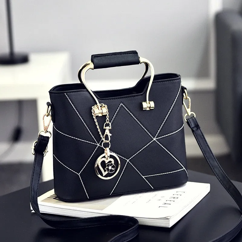 Women's  Luxury Leather Messenger Shoulder Bags