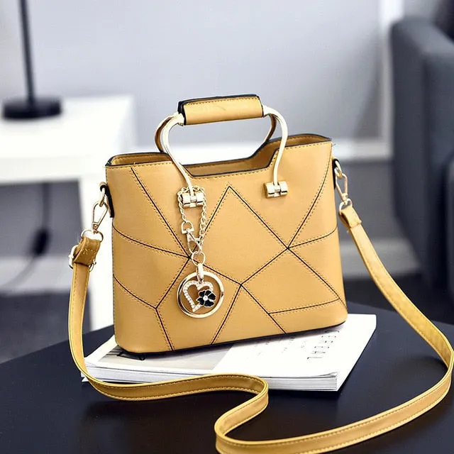 Women's  Luxury Leather Messenger Shoulder Bags