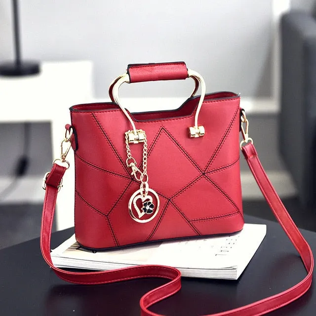 Women's  Luxury Leather Messenger Shoulder Bags