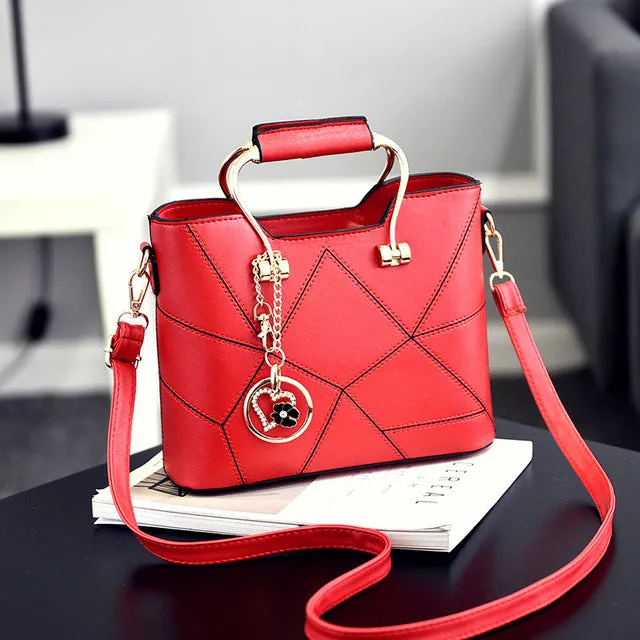 Women's  Luxury Leather Messenger Shoulder Bags
