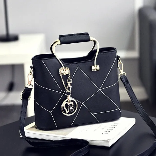 Women's  Luxury Leather Messenger Shoulder Bags