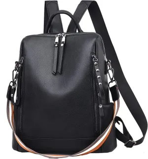 Women's Travel Cloth Lightweight Fashion Backpack Soft Leather Backpacks Travel Bags Cute Tote Carry on Backpack