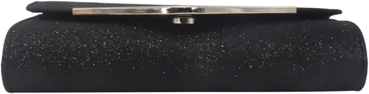 WUURAA Glitter Purse Rhinestone Evening Bag Elegant Party Banquet Clutches Lady Handbag Women Cocktail Crossbody Shoulder Bag