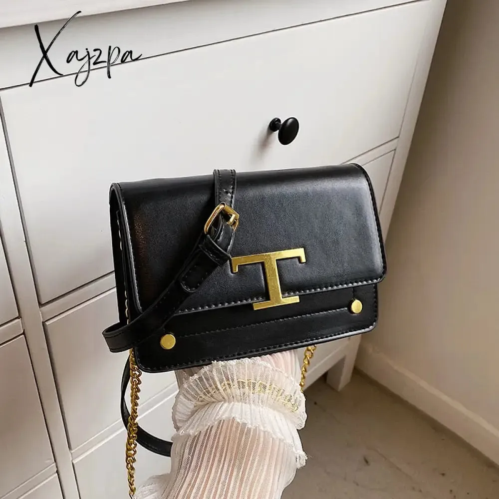 Xajzpa - Crossbody Bags for Women Trend Designer PU Leather Shoulder Bag Female Luxury Brand Handbags Purse Candy Color
