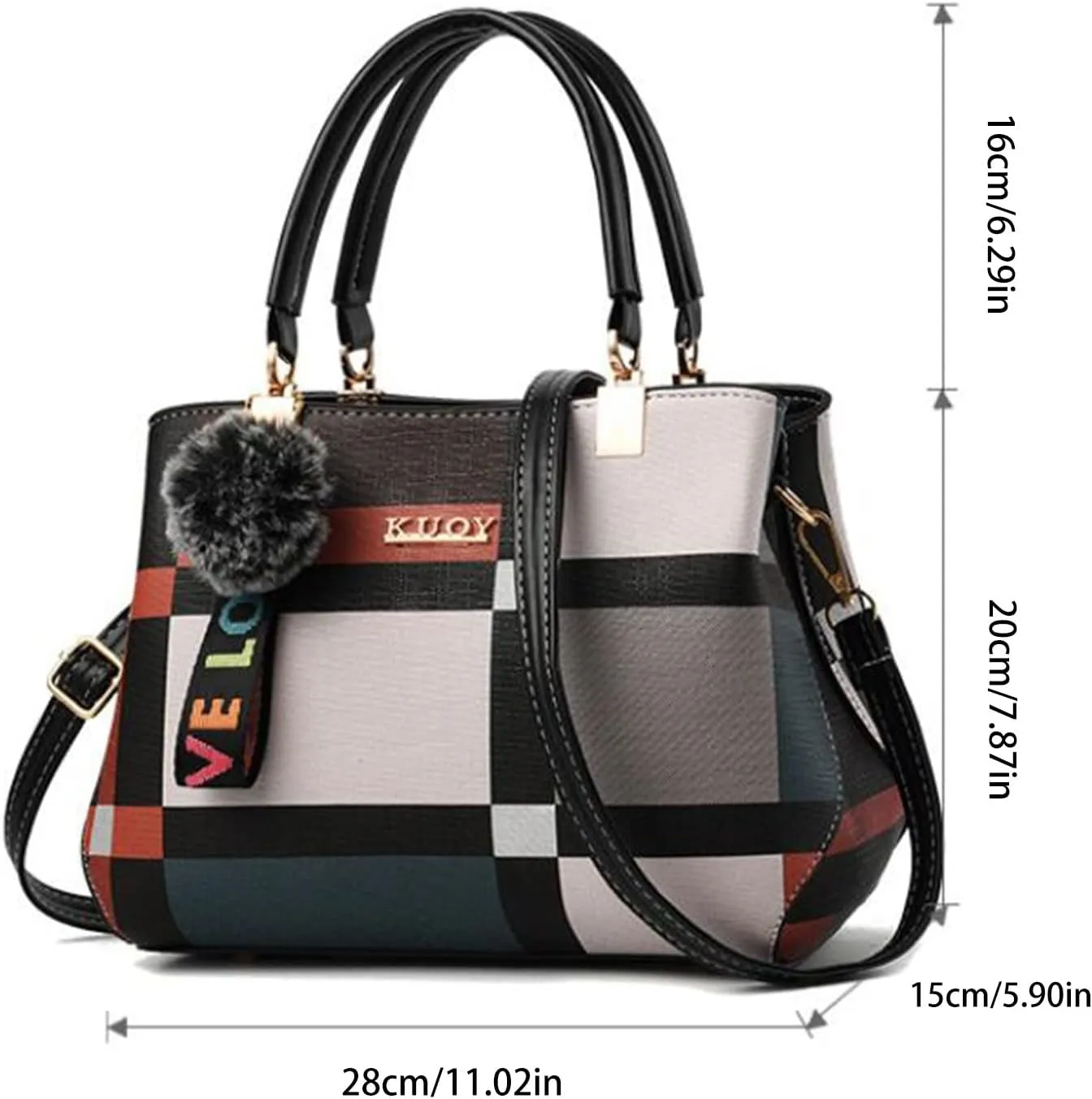Y2K Women's Handbag Shopper Elegant Large Bag for Office School Shopping Shoulder Bag Small Canvas Bag Y2k Fashion Handbags for Women