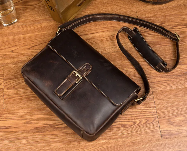 YAAGLE Leather Messenger Bag YG4308