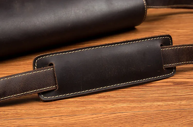 YAAGLE Leather Messenger Bag YG4308