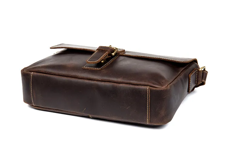 YAAGLE Leather Messenger Bag YG4308
