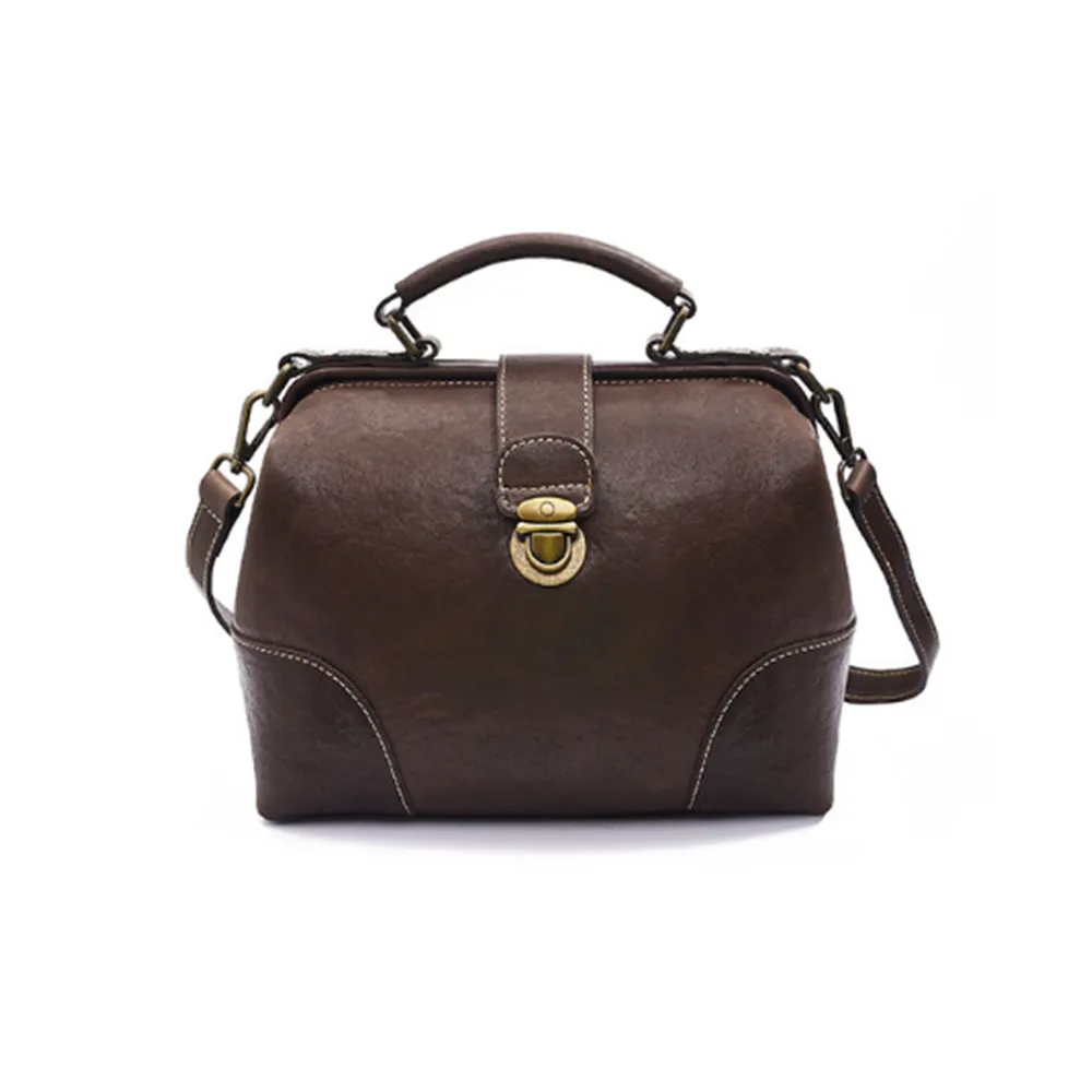 YAAGLE Women Soft Real Leather Shoulder Handbag YG81086