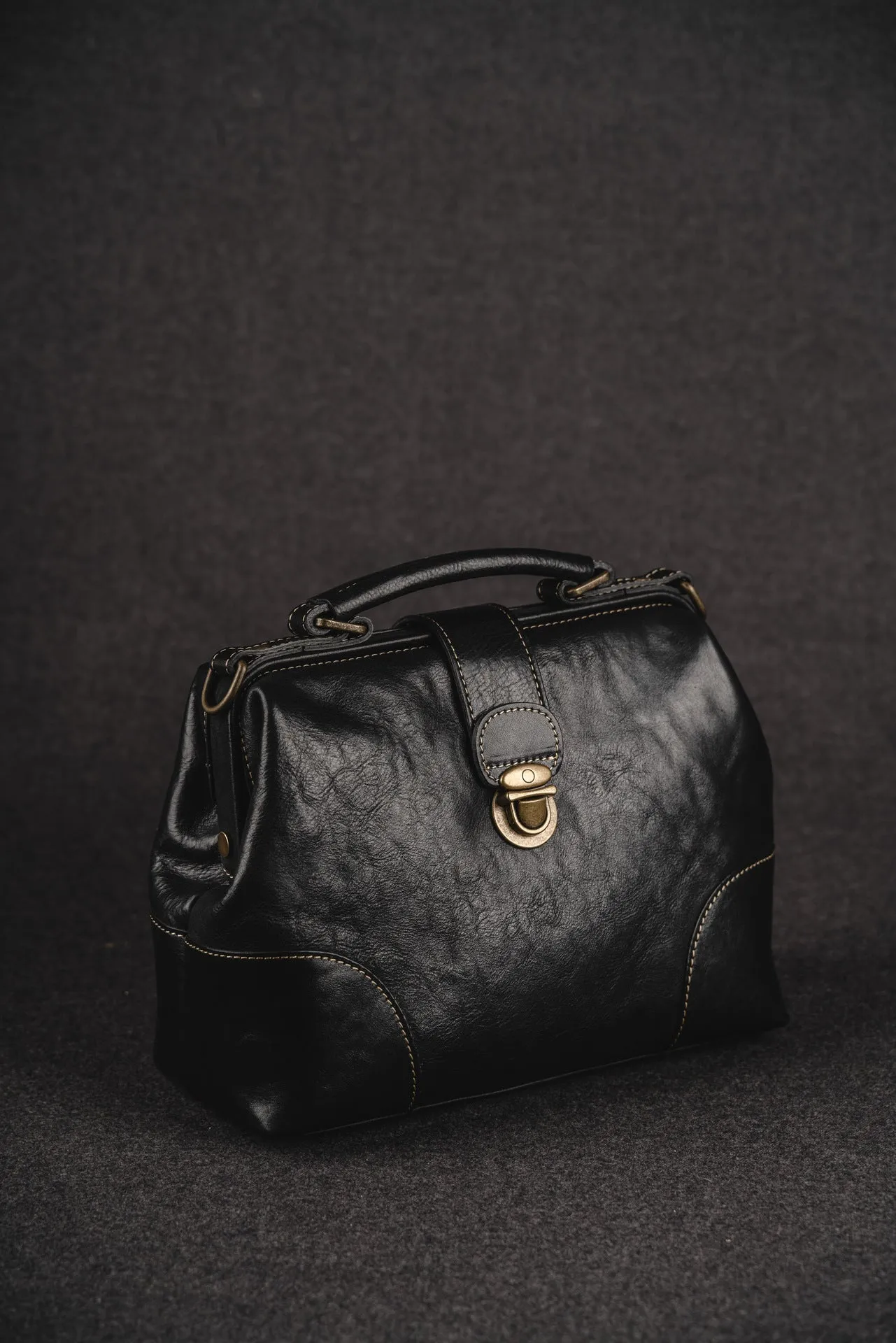 YAAGLE Women Soft Real Leather Shoulder Handbag YG81086