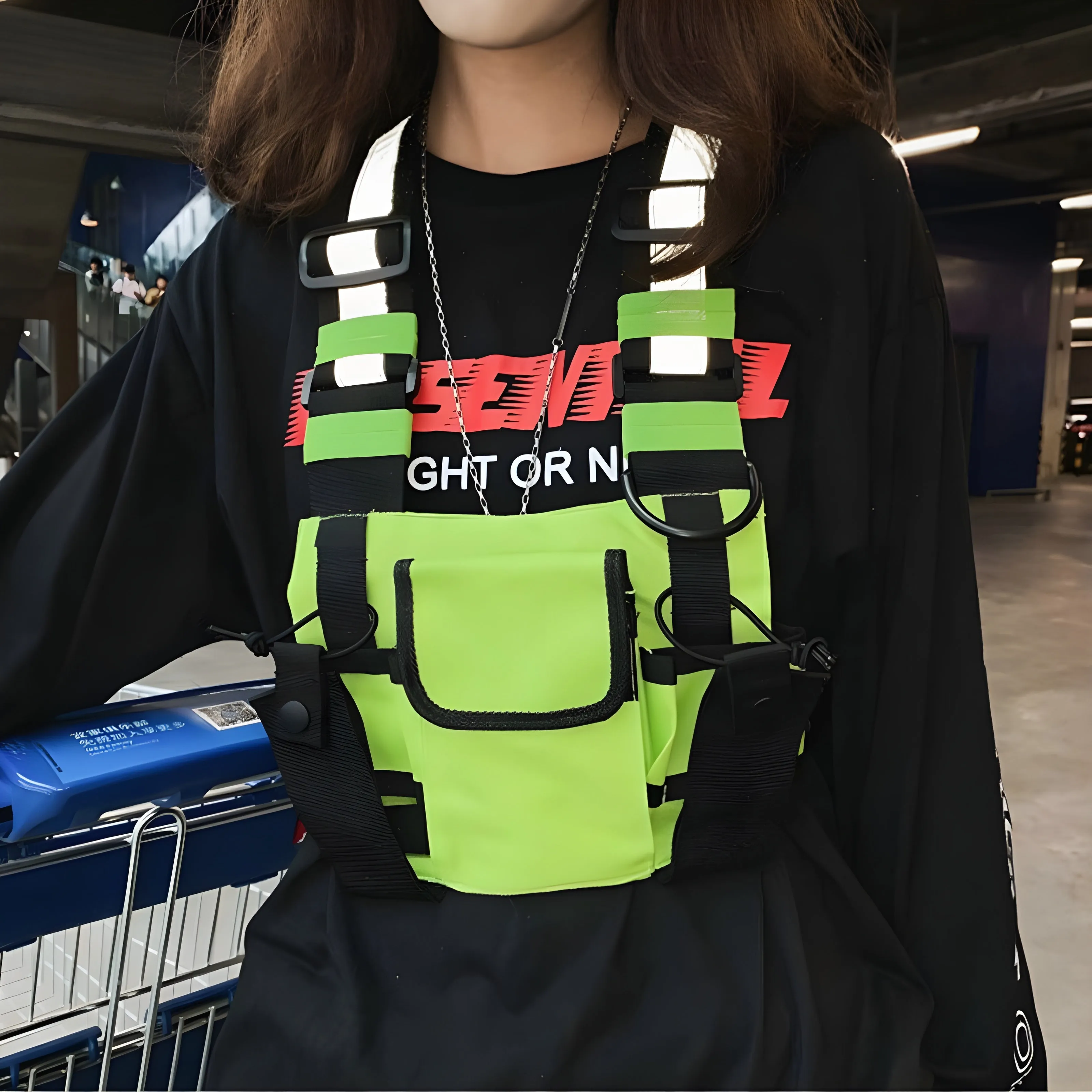 Yellow Chest Bag